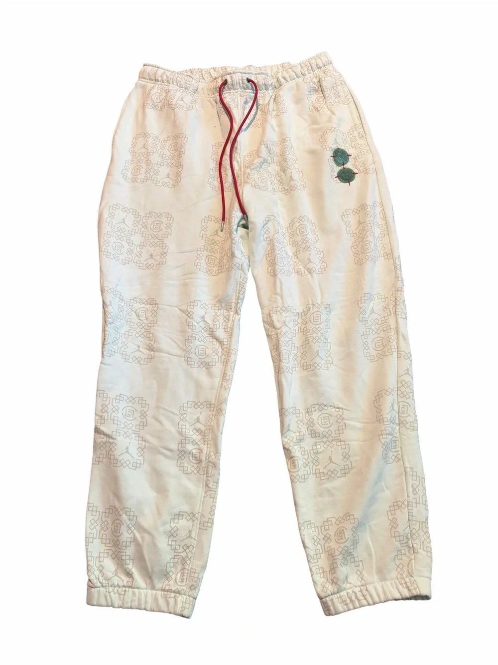 Jordan clot mens 2XL green sweatpants NWT